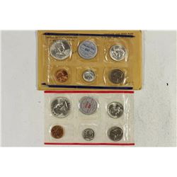SILVER 1959 US MINT SET (UNC) P/D (WITH ENVELOPE)