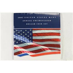 2007 US MINT ANNUAL UNC $ COIN SET