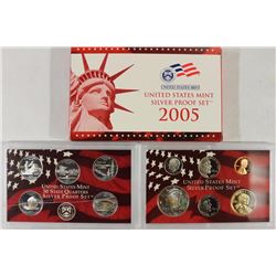 2005 US SILVER PROOF SET (WITH BOX)