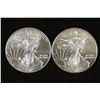 Image 1 : 2-2011 AMERICAN SILVER EAGLES UNC