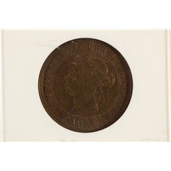 1884 CANADA LARGE CENT ANACS MS60 DETAILS
