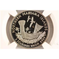 2009-S NORTHERN MARIANA'S QUARTER NGC PF69