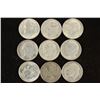 Image 1 : 9 ASSORTED SILVER ROOSEVELT DIMES