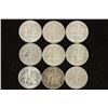 Image 2 : 9 ASSORTED SILVER ROOSEVELT DIMES