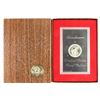 Image 2 : 1974-D  IKE SILVER DOLLAR PROOF (BROWN PACK)