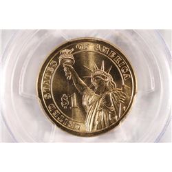 2007-P JOHN ADAMS DOLLAR PCGS MS65 POS. B