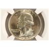 Image 1 : 1953-S WASHINGTON SILVER QUARTER NGC UNC DETAILS