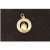 Image 1 : APPROX. 1.7 GRAM 14KT GOLD CHARM WITH STONE