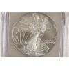 Image 1 : 2007-W AMERICAN SILVER EAGLE ICG SP70 SATIN