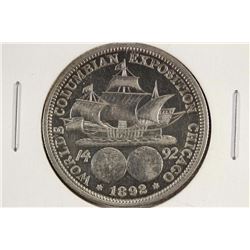 1892 COLOMBIAN EXPOSITION HALF DOLLAR