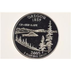 2005-S SILVER OREGON QUARTER NGC PF69 ULTRA CAMEO