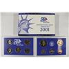 Image 2 : 2001 US PROOF SET (WITH BOX)