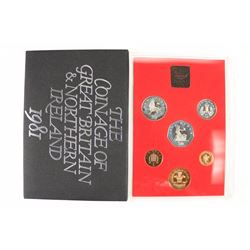 1981 GREAT BRITAIN AND NORTHERN IRELAND PROOF SET