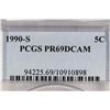 Image 3 : 1990-S JEFFERSON NICKEL PCGS PR69 DCAM