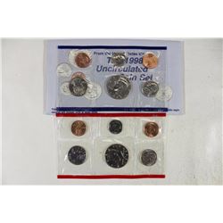 1998 US MINT SET (UNC) P/D (WITH ENVELOPE)