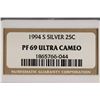 Image 3 : 1994-S WASHINGTON SILVER QUARTER NGC PF69 ULTRA