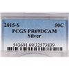 Image 3 : 2015-S SILVER KENNEDY HALF DOLLAR PCGS PR69 DCAM