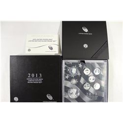 2013 US MINT LIMITED EDITION SILVER PROOF SET