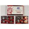 Image 1 : 2002 US SILVER PROOF SET (WITH BOX)