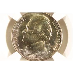1942-S 35% SILVER JEFFERSON WAR NICKEL NGC MS65