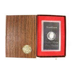 1973-S IKE SILVER DOLLAR PROOF (BROWN PACK)