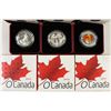 Image 1 : 3 CANADA 2013-$10 SILVER COINS RCMP, HOCKEY AND