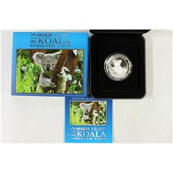 2015 AUSTRALIA HIGH RELIEF $1 SILVER PROOF COIN