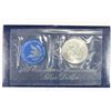 Image 2 : 1974-S  IKE SILVER DOLLAR UNCIRCULATED (BLUE PACK)