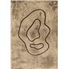 Image 1 : Jean Arp (1888-1966) French, UNTITLED, etching, image 9 1/2 x 6 1/2", full margins, soft crease...