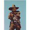 Image 1 : Bodelson (20th Century) American, THE SHOOTER, acrylic screenprint painting on canvas, 48 x 36"...