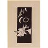 Image 1 : Georges Braque (1882-1963) French, LE TIR A L'ARC (V.153), 1960, etching, signed in pencil, the...
