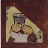 Image 1 : after Georges Braque (1882-1963) French, NATURE MORTE OBLIQUE (M.1017), c. 1955, color etching,...