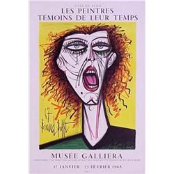 after Bernard Buffet (1928-1999) French, LES PEINTRES TEMOINS DE LEUR TEMPS, 1968, Charles Sorl...