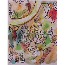 Marc Chagall (1887-1985) Russian/French, CEILING OF THE PARIS OPERA (M.434), 1966, color lithog...
