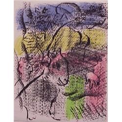 Marc Chagall (1887-1985) Russian/French, XXe SIECLE (from) (M.608), 1970, color lithograph as p...