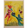 Image 1 : after Marc Chagall (1887-1985) Russian/French, THE OFFERING, 1951, color lithograph as publishe...
