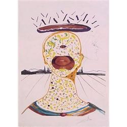 Salvador Dali (1904-1989) Spanish, OBJECTS & IMAGINATIONS OF THE FUTURE, CYCLOPEAN MAKE-UP (M.8...