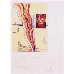 Salvador Dali (1904-1989) Spanish, OBJECTS & IMAGINATIONS, LIQUID GASEOUS TELEVISION (M.824; 75...