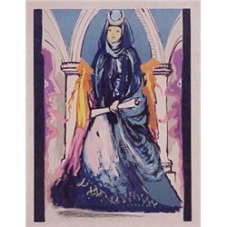 Salvador Dali (1904-1989) Spanish, LADY BLUE (M.1516; F.79-10), 1979, color lithograph, signed...