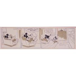 Walt Disney Studios, DAILY COMICS (Bath), 1963, original artwork for newspaper publication, ima...