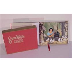Walt Disney Studios, SNOW WHITE AND THE SEVEN DWARFS, 1978, the book with four color serigraph...