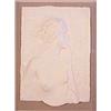 Image 1 : Frank Gallo (20th Century) American, WOMAN GAZING, cast paper multiple, 33 x 23", the numbered...