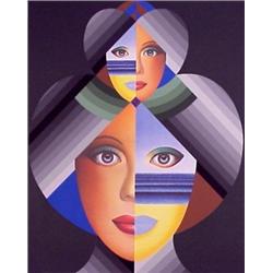 Anthony Gray (20th Century), LIBERATED DESIRE, screenprint, signed in pencil, artist's proof, i...