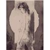 Image 1 : Jean Jansem (b. 1920) French/Armenian, STANDING NUDE (side view), etching, signed in pencil, th...