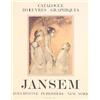 Image 1 : Jean Jansem (b. 1920) French/Armenian, CATALOGUE D' OEUVRES GRAPHIQUES, c. 1970, color lithogra...