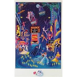 Melanie Taylor Kent (20th Century) American, BROADWAY, color screenprint, signed in pencil, num...