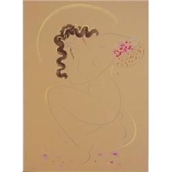 Kudo Muramasa (20th Century) Japanese, TREASURE, color lithograph, signed in pencil, numbered e...