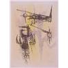 Image 1 : Wilfredo Lam (1902-1983) Cuban, UNTITLED from FLIGHT, 1969, color lithograph, signed in pencil,...