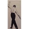 Image 1 : Robert Longo (b. 1923) American, DANCING MAN, 1987, lithograph, signed in pencil, numbered edit...