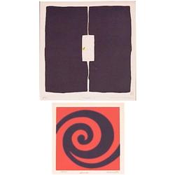 Haku Maki (b. 1924) Japanese, SEAT I, color etching, signed in pencil, the numbered edition 50,...